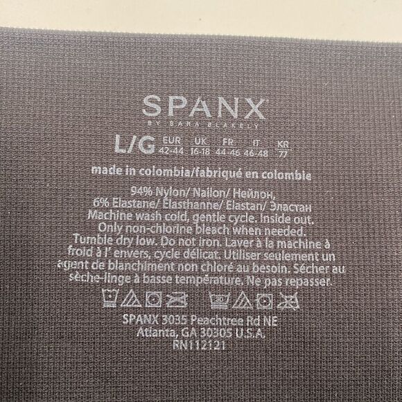 Spanx Look at Me Now Leggings Size Large - Picture 4 of 8